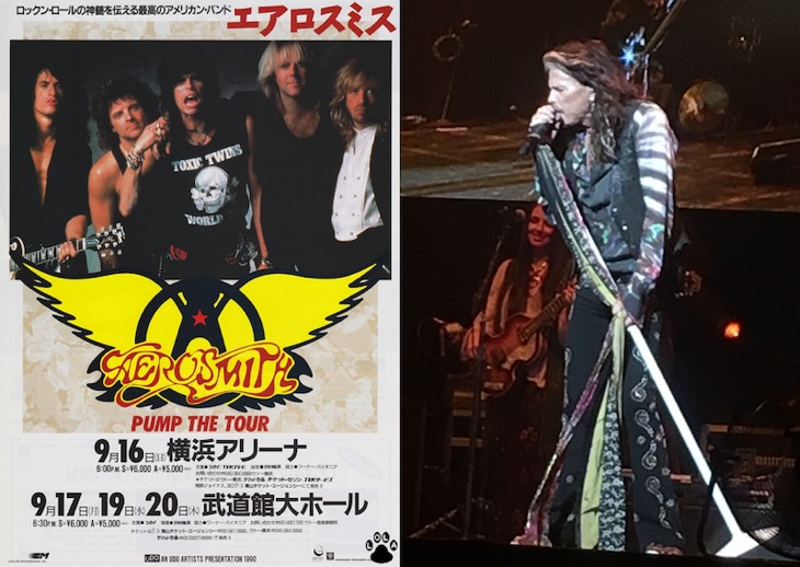 エアロスミスとスティーヴン・タイラー、武道館に響く「アイム・ダウン」