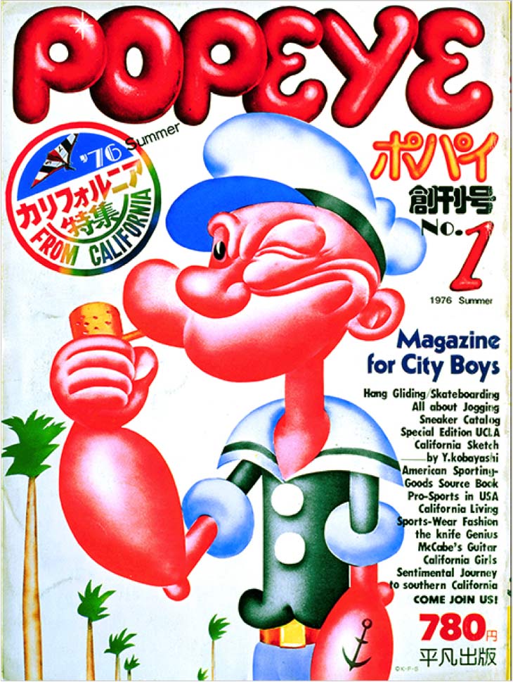 縦61㎝×横914cm生産国【希少】ポパイ ビンテージ Popeye&Olive 1970年代