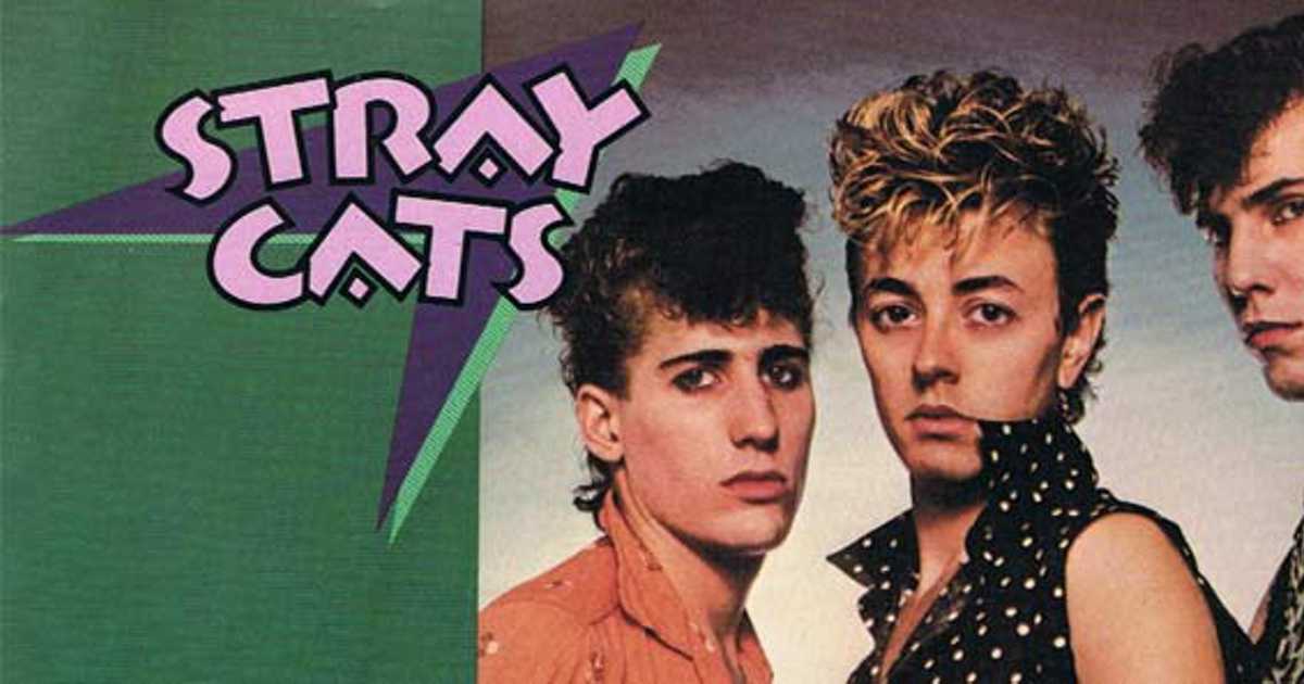 80年代にロックンロールの雰囲気を再現してくれたストレイ キャッツ